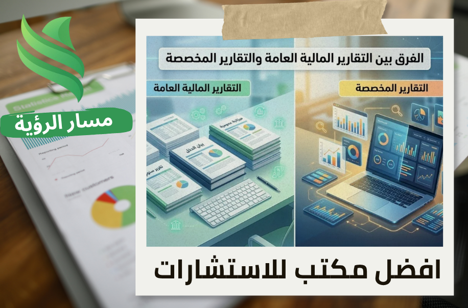 تعرف علي الفرق بين التقارير المالية العامة والتقارير المخصصة في الرياض