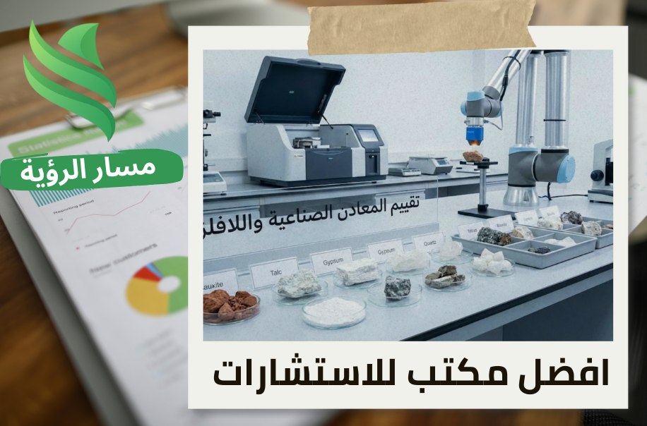 تقييم المعادن الصناعية واللافلزية في حي المروج