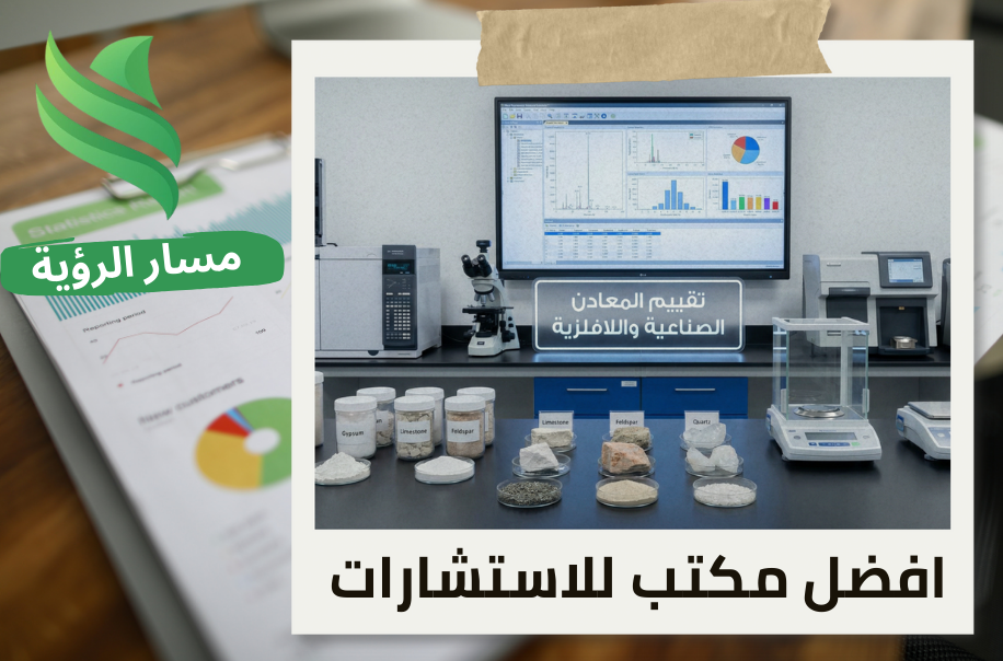 اعداد تقييم المعادن الصناعية واللافلزية في حي المروج