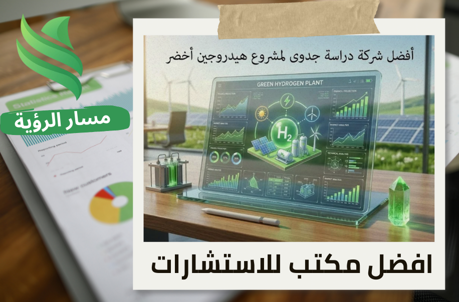 أفضل شركة دراسة جدوى لمشروع هيدروجين أخضر في الرياض