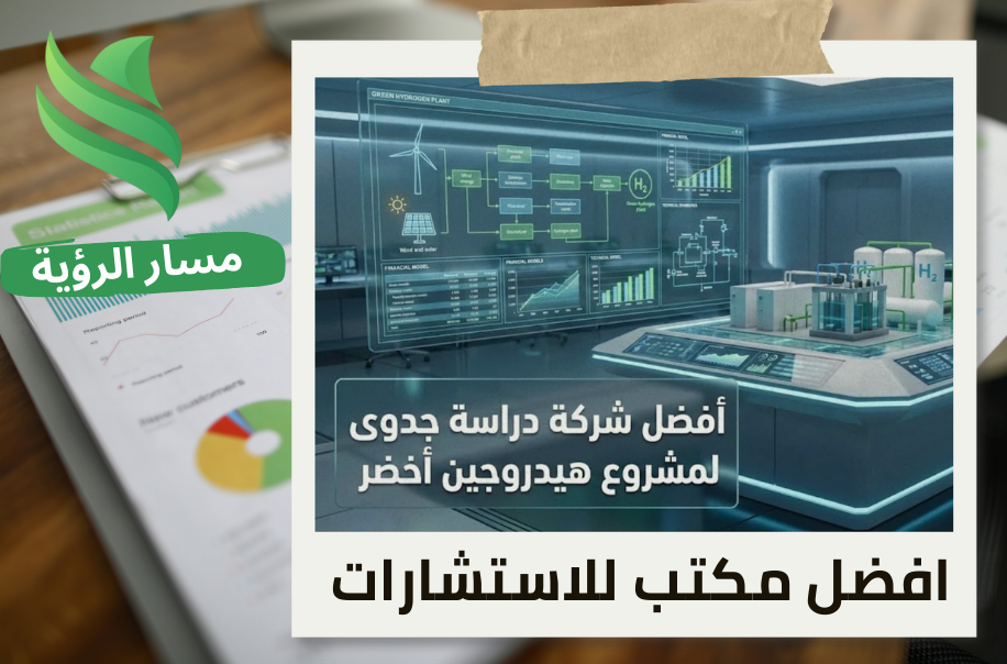شركة دراسة جدوى لمشروع هيدروجين أخضر في الرياض