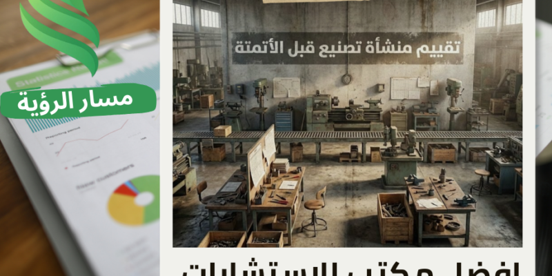 افضل شركة تقييم منشأة تصنيع قبل الأتمتة في حي بدر