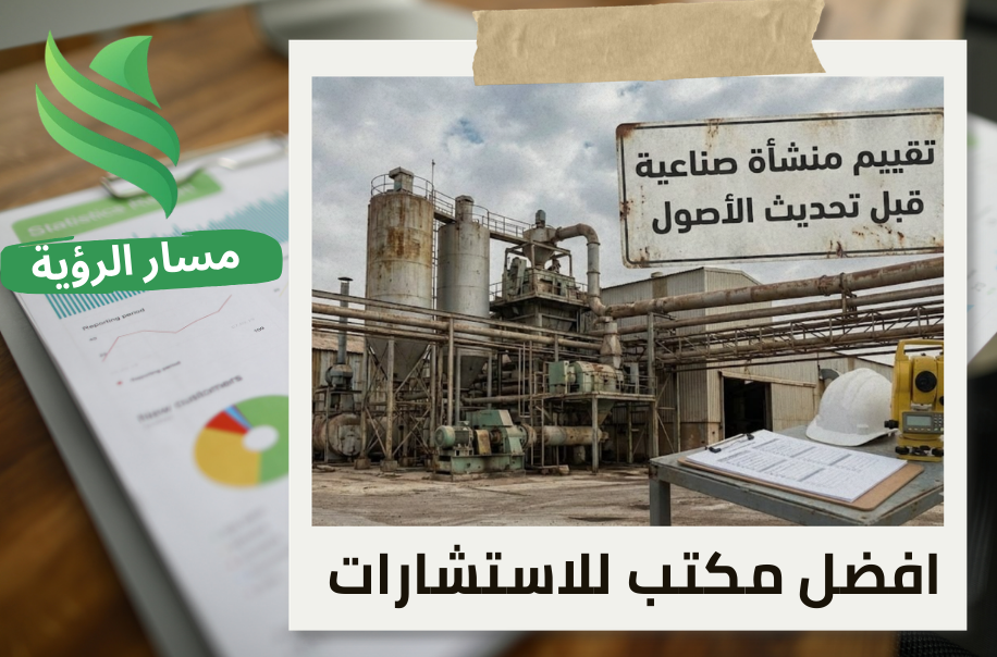 تقييم منشأة صناعية قبل تحديث الأصول في حي الصناعية الجديدة
