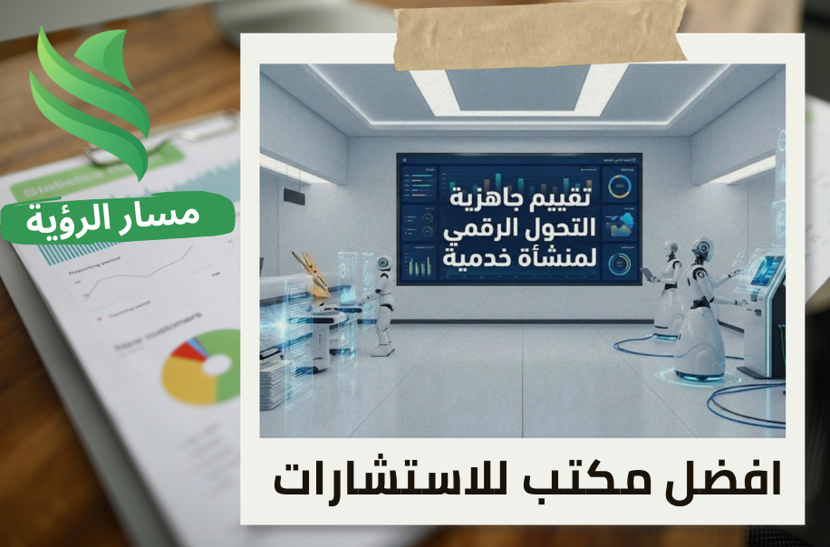 تقييم جاهزية التحول الرقمي لمنشأة خدمية في حي الندى