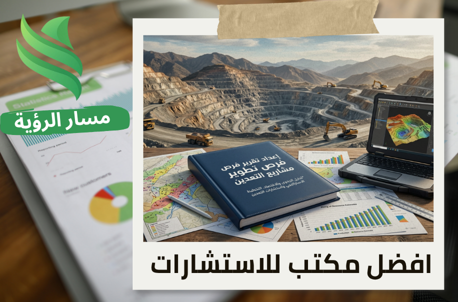 اعداد تقرير فرص تطوير مشاريع التعدين في حي الملز