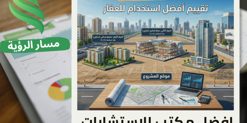 مكتب تقييم أفضل استخدام للعقار في حي العليا