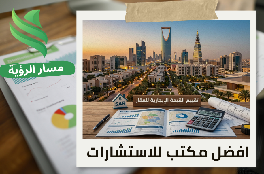 تقييم القيمة الإيجارية للعقار في حي النرجس