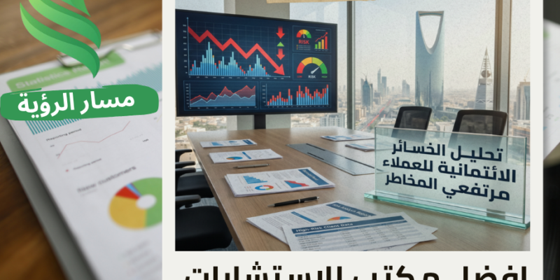 اعداد تحليل الخسائر الائتمانية للعملاء مرتفعي المخاطر