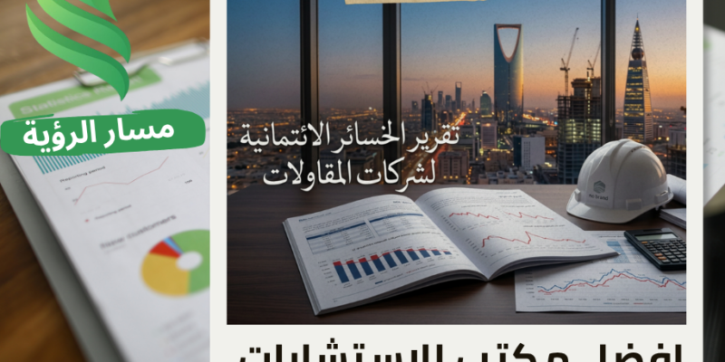 اعداد تقرير الخسائر الائتمانية لشركات المقاولات في الرياض
